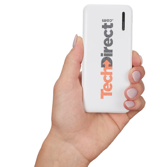 Zodiac High Density 5000 mAh Power Bank – White