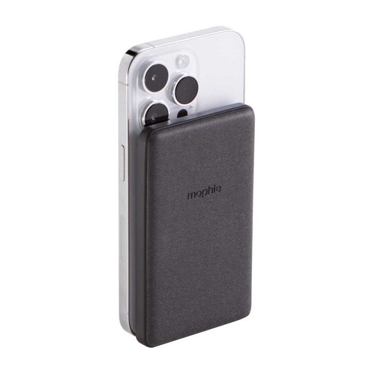 mophie® Snap+ Mini 5000 mAh Wireless Power Bank – Black