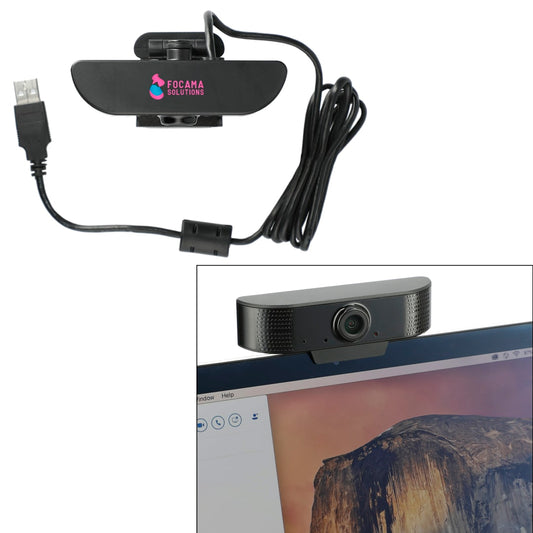 1080P HD Webcam with Microphone – Black
