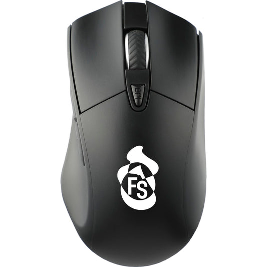 Wizard Wireless Mouse with Coating – Black