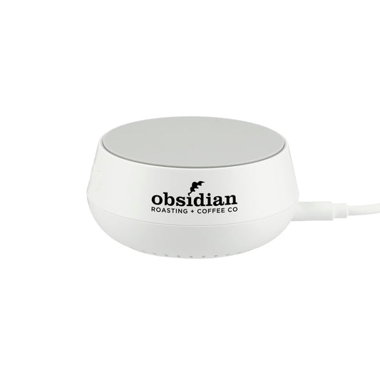 Sound Machine with 15W Wireless Charger – White
