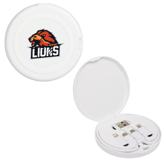 Pad Pal 15W Wireless Charging Pad and 65W Cable Ki – White