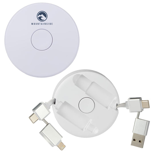 Spinner 5-in-1 40W PD Charging Cable – White
