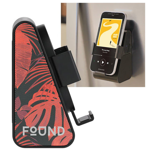 Phone Grip Outdoor Magnetic Bluetooth Speaker – Black