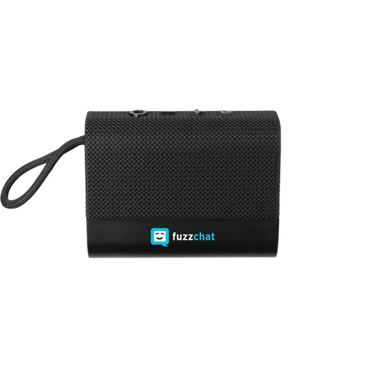 Fabric Banner Waterproof Bluetooth Speaker – Black