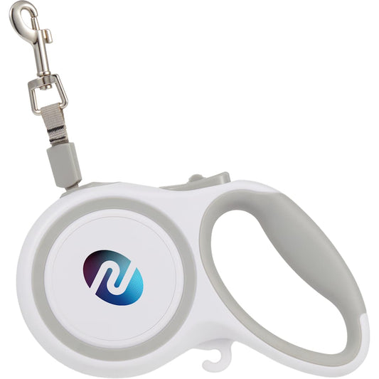PawFlex Retractable Pet Leash – White