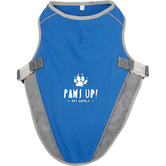 Paws &amp; Claws Reflective Pet Vest (Small) – Blue