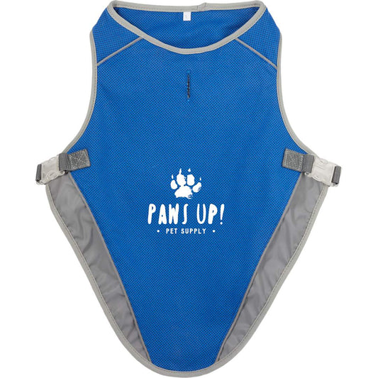 Paws &amp; Claws Reflective Pet Vest (Large) – Blue