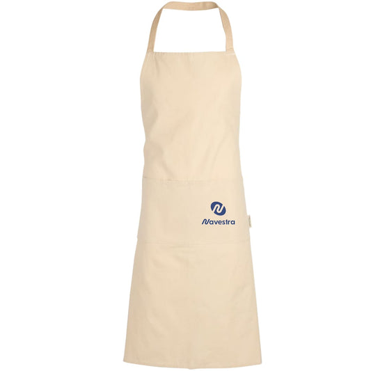 Recycled Cotton Apron – Natural