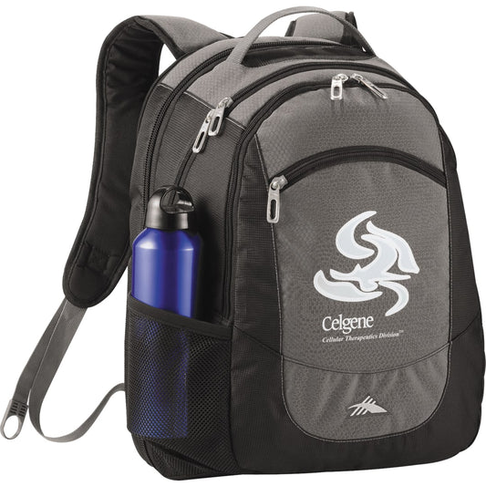 High Sierra Fly-By 17" Computer Backpack – Gray
