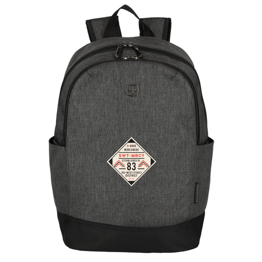 Wenger Recycled Storm 15" Laptop Backpack – Black