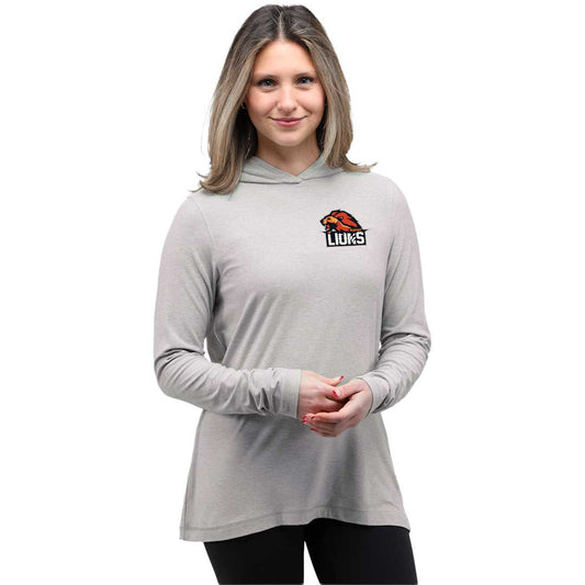 WELLABLE Women's Knit Hoodie – Grey
