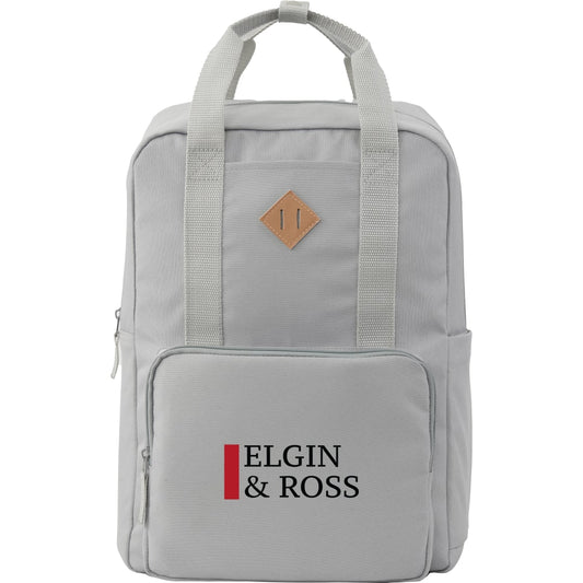 Fife Recycled 15" Laptop Backpack – Gray