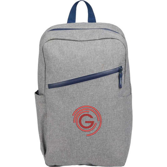 Angle Recycled 15" Laptop Backpack – Gray