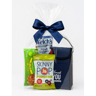 Thank You Snack Pack with Navy Lunch Bag