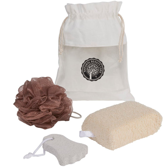 3-Piece Jute Spa Set – Natural
