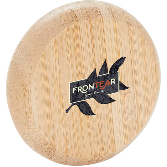 FSC® 100% Bamboo Compact Mirror/Brush – Natural