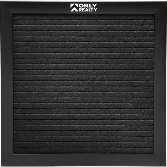 Felt Board with Letters – Black