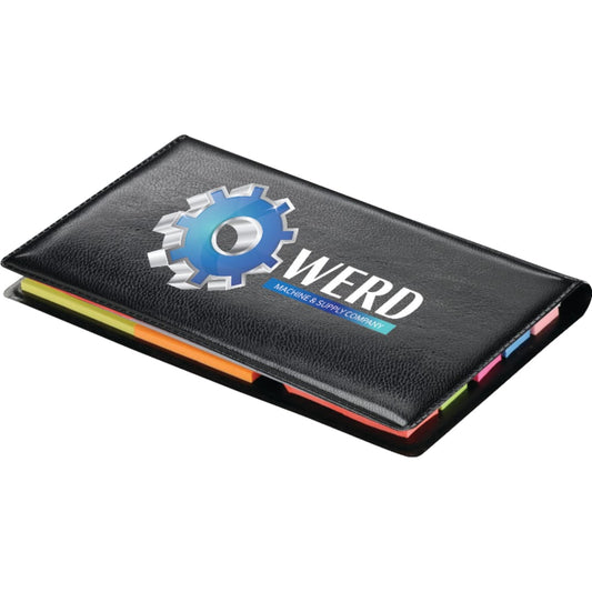 Slimline Sticky Memo Pad – Black