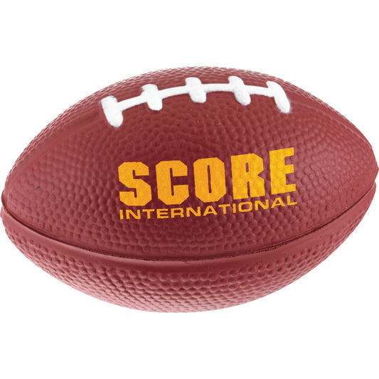 3-1/2" Football Stress Reliever – Brown