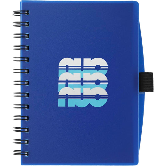 FSC® Mix 5.5" x 7" Coordinator Spiral Notebook – Blue