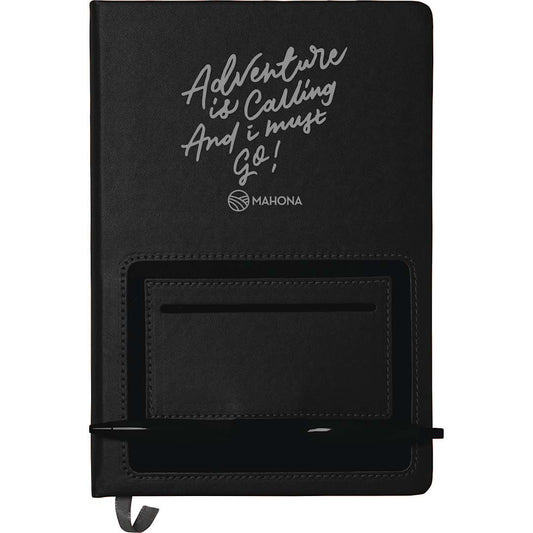 FSC® Mix 6" x 8" Moda Notebook – Black