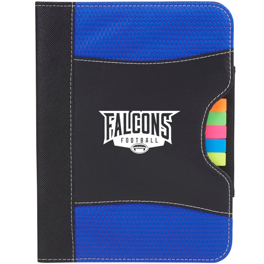 FSC® Mix Flare Organization Jr. Padfolio – Blue