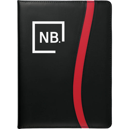 FSC® Mix Session Padfolio – Red