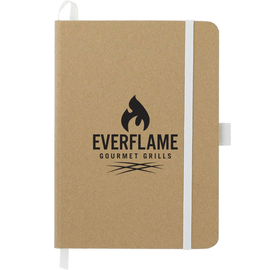 FSC® Mix 5" x 7" Bound Notebook – White