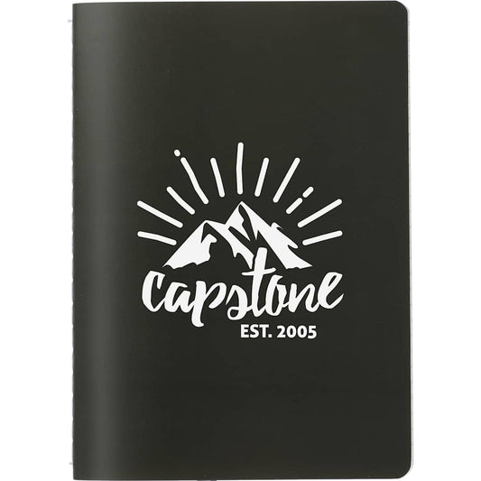 5” x 7” Mineral Stone Field Bound Notebook – Black