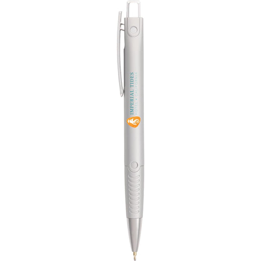 Denver Recycled Gel Pen – Silver