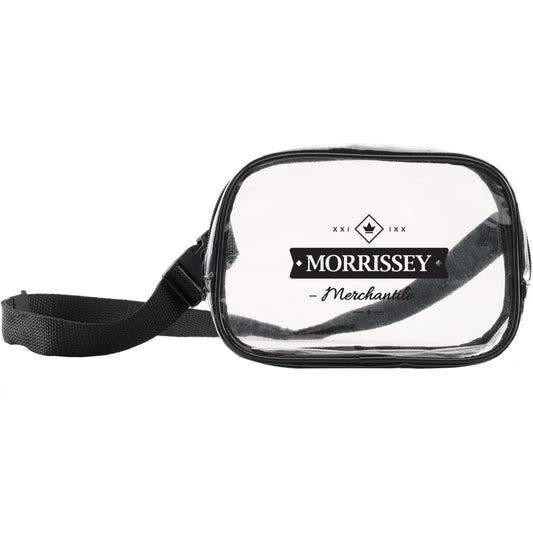 Clear Crossbody Sport Pack – Black