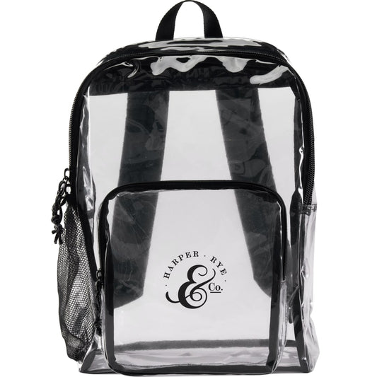 Lucent Deluxe Clear PVC Backpack – Clear