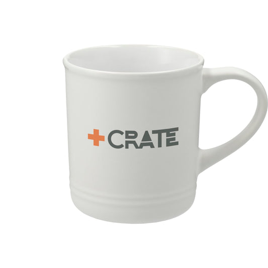 Bronx 12oz Ceramic Mug – White