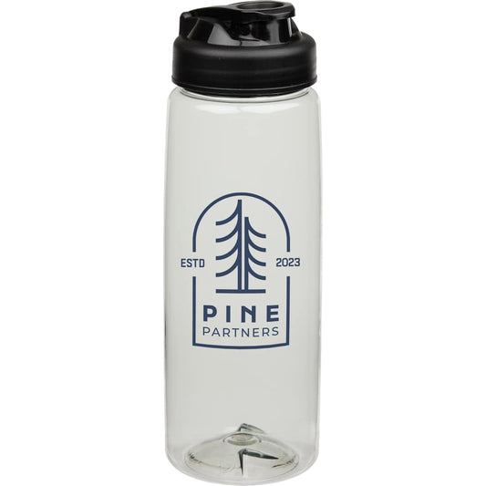 Surf Bottle w/ Black Sip-n-Go Lid 26 oz – Clear