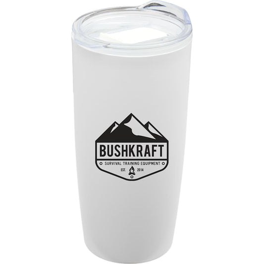 Coastal Double Wall Tumbler 22 oz – White