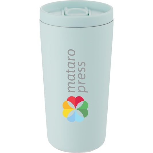 Carissa Vaccum Insulated Tumbler w/ Slide Lid 14oz – Blue