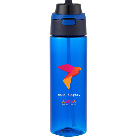 Ella RPET Single Wall Sports Bottle 24oz – Blue