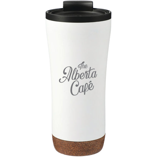 Valhalla 16oz Tumbler With Plastic Inner – White