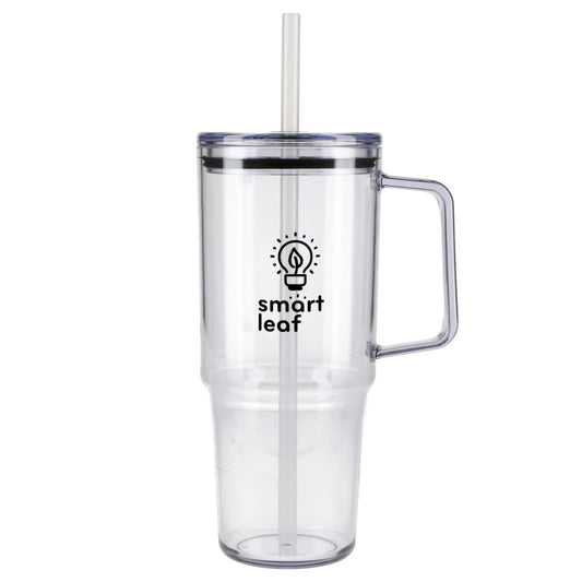 Lucien Recycled Acrylic Travel Mug 40oz – Clear