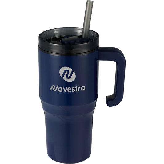 Thor 20 oz Straw Mug – Blue