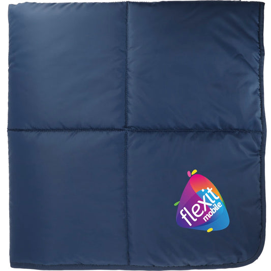 Puffy Outdoor Blanket – Blue