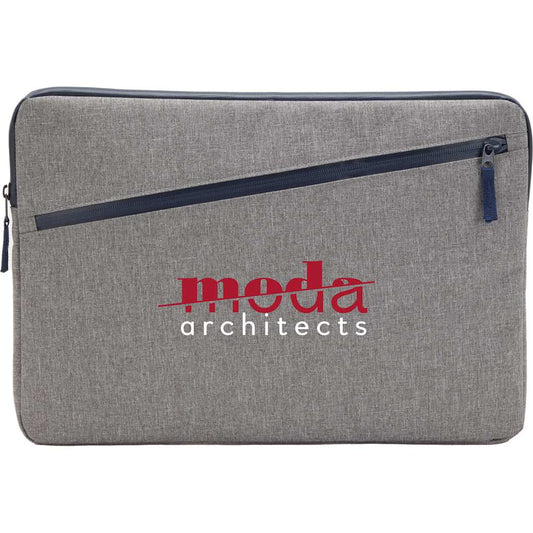 Angle Recycled 15" Laptop Sleeve – Gray