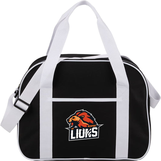 Varsity Sport Duffle Bag – Black