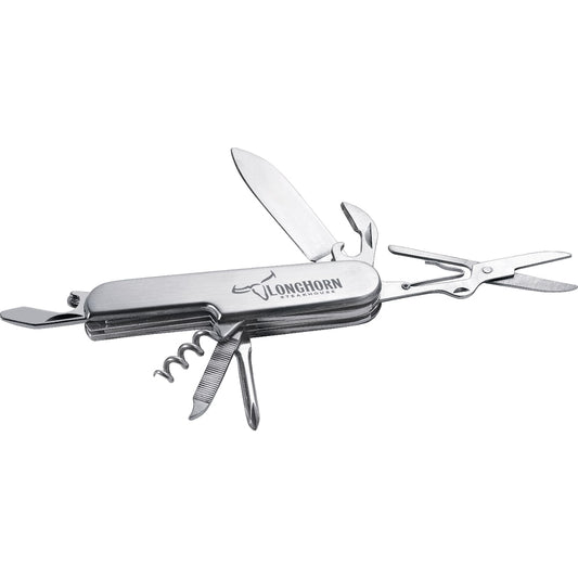 8-Function Stainless Steel Knife – Silver
