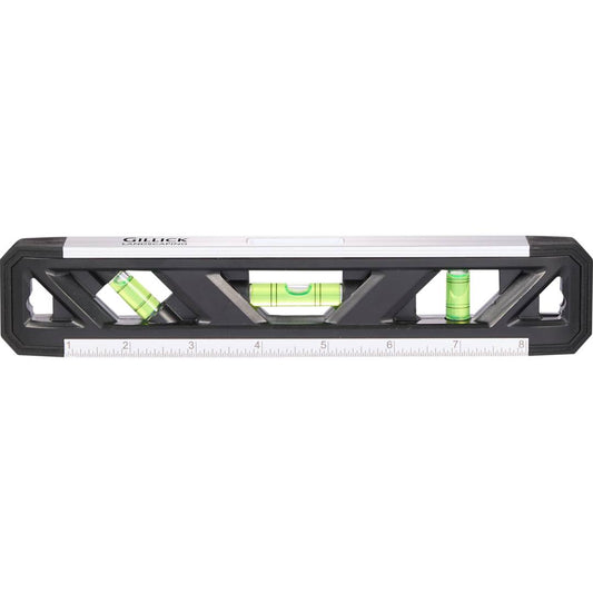 9" Recycled Magnetic Level – Black
