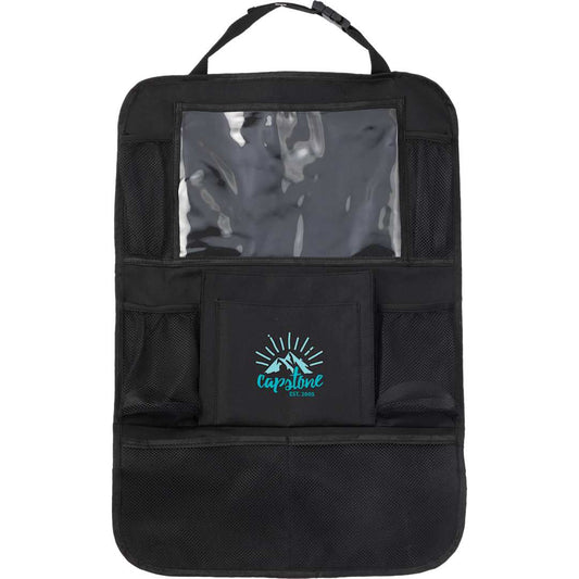 Recycled Back Seat Car Organizer – Black