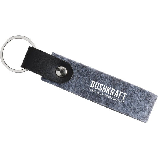 THE GOODS™ Recycled Felt Keychain – Gray