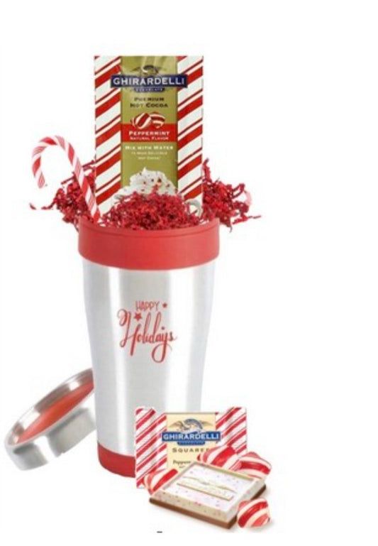 Happy Holiday Cocoa Tumbler