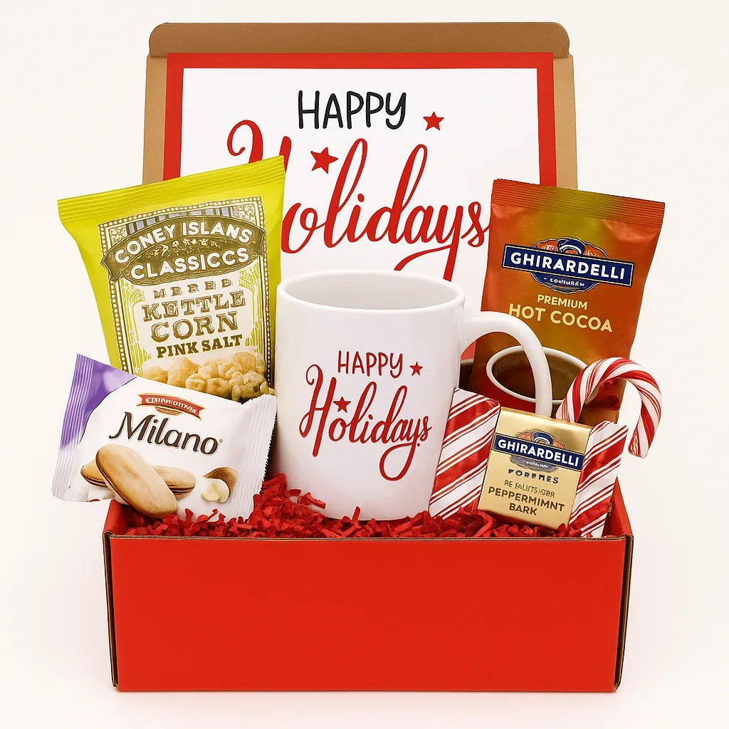 Holiday Cheer Snack & Mug Gift Box